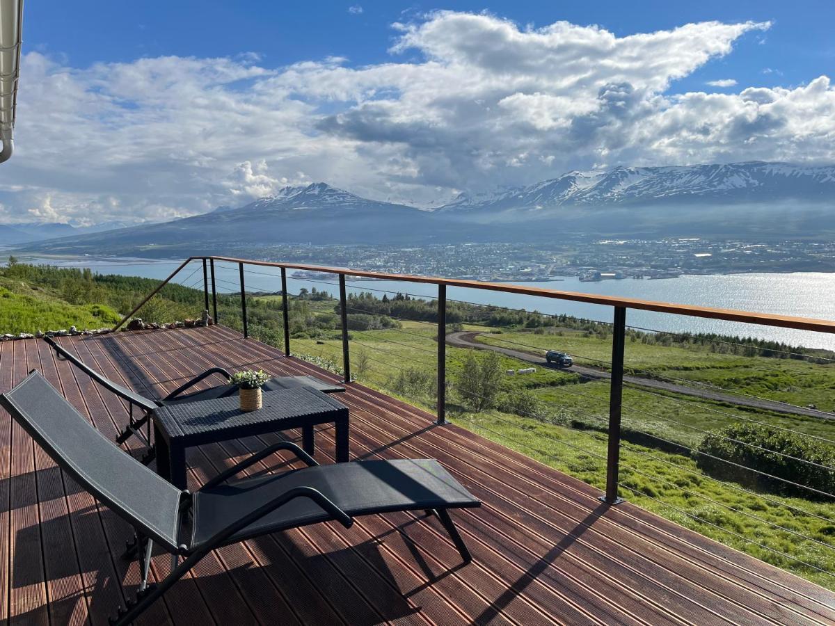 Вилла Akureyri - Cabin With An Amazing View Экстерьер фото