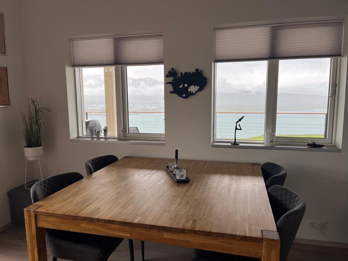 Вилла Akureyri - Cabin With An Amazing View Экстерьер фото